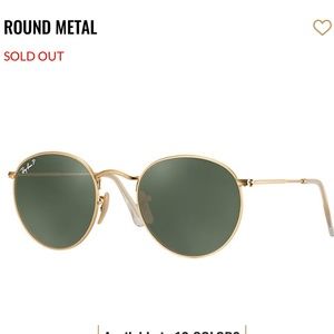 Round Ray Ban Sunglasses